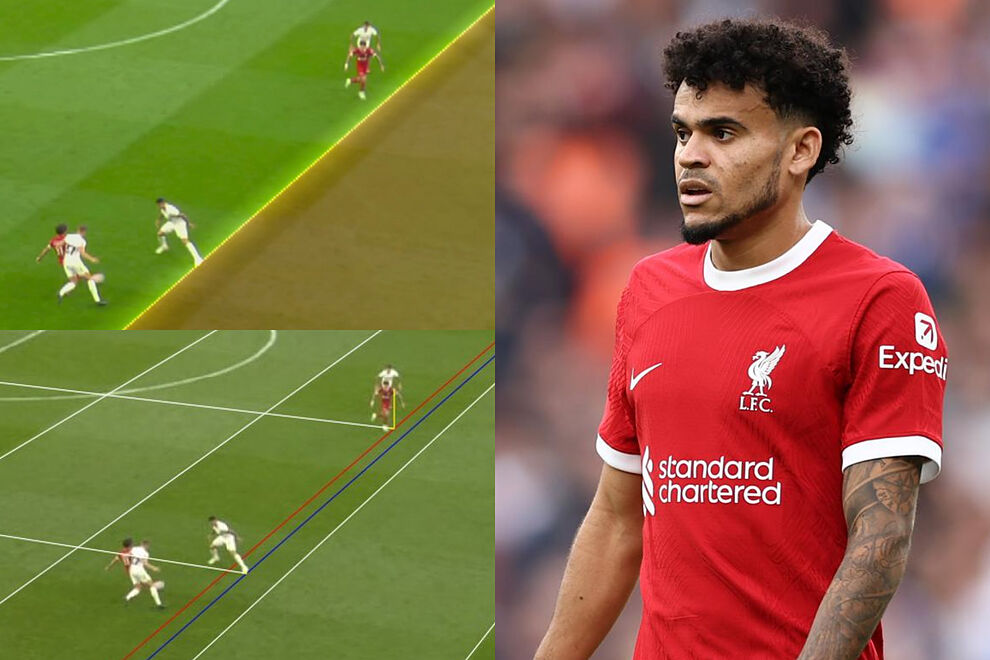 Insólita jugada de gol anulada a Luis Díaz, el VAR no hizo su trabajo y hubo disculpas al liverpool