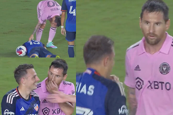 Santiago Arias hizo salir lo peor de Lionel Messi en la dura eliminación del Inter Miami en la MLS