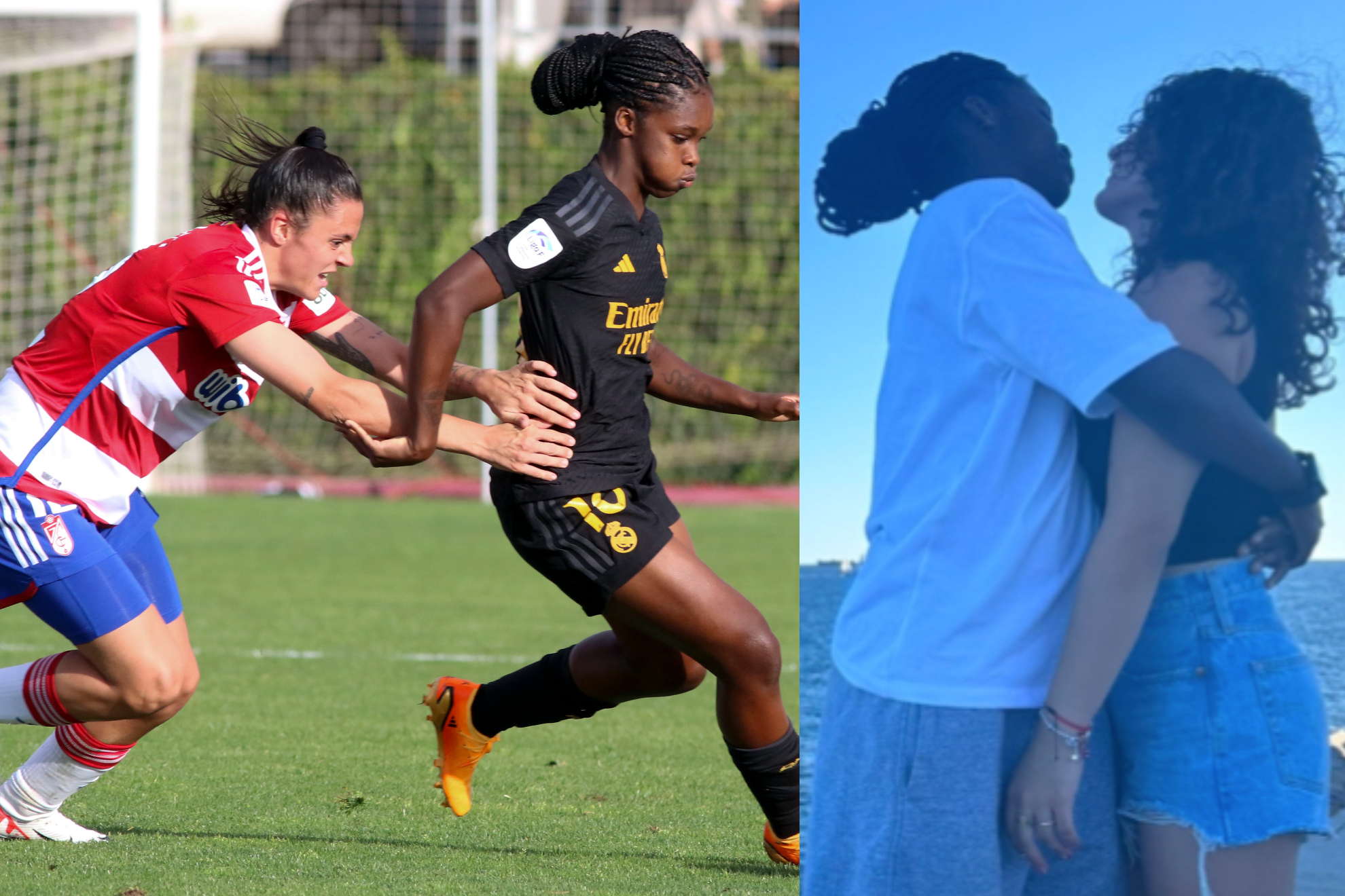 La celebración de Linda Caicedo con su novia después de brillar con Real Madrid contra Granada
