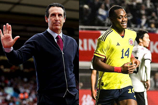 Unai Emery ignoró a Jhon Jader Durán y el jugador borró todo registro de Aston Villa en redes