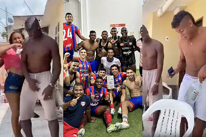 Acusan a jugadores por armar fiesta después de descender con Unión Magdalena para 2024