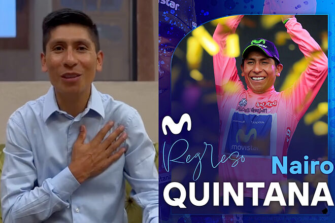 Nairo Quintana se confiesa por su regreso al Movistar Team ¿Qué función tendrá en el equipo?