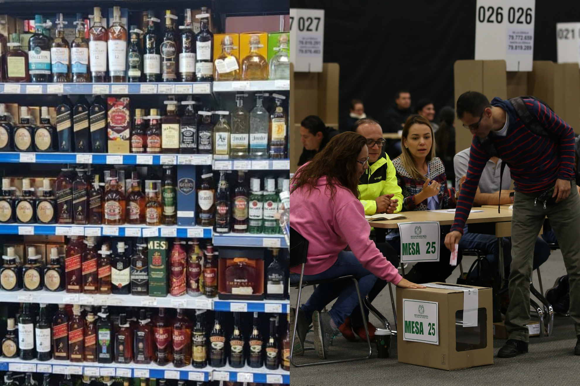 Hora de la 'ley seca' y restricciones para los votantes por Elecciones regionales en Colombia en 2023