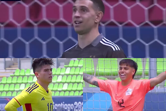 Colombia perdió por penales con Uruguay por lo que hizo el portero, al estilo 'Dibu' Martínez (Juegos Panamericanos - YouTube Copa América)