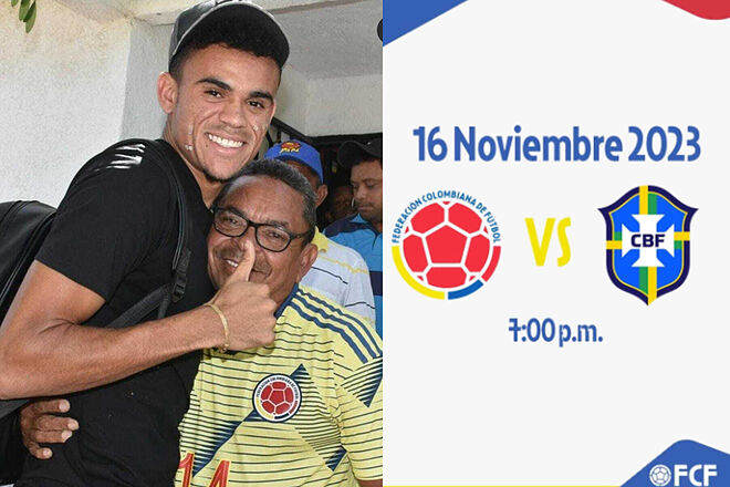 Piden no jugar Brasil vs. Colombia de Eliminatorias por el secuestro del papá de Luis Díaz