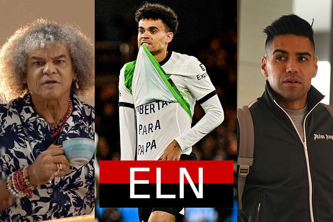 'El Pibe' Valderrama y Falcao García le exigen "respeto" al ELN y liberar al papá de Luis Díaz (Instagram 'Pibe' Valderrama - Liverpool - Selección Colombia)