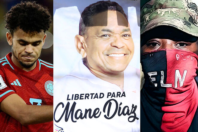 ONU se pronuncia y Gobierno de Colombia cede al ELN para liberación del papá de Luis Díaz (Instagram Luis Díaz - EFE - Página oficial ELN)