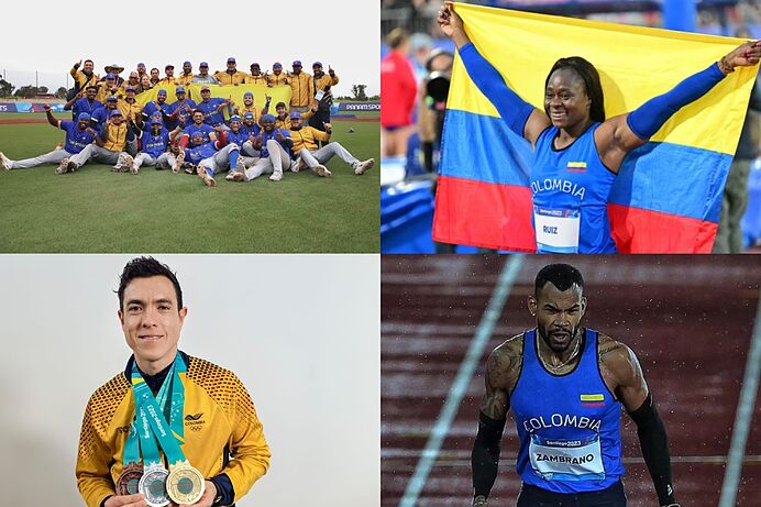 Colombia completó su mejor actuación en Panamericanos con 101 medallas en total, 29 de oro.