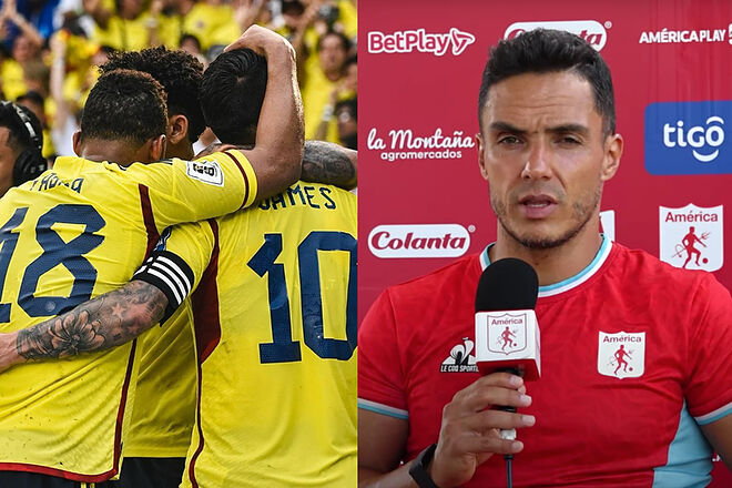 Críticas a Lucas González, DT del América por comentario "machista" (Instagram Selección Colombia - YouTube América de Cali)