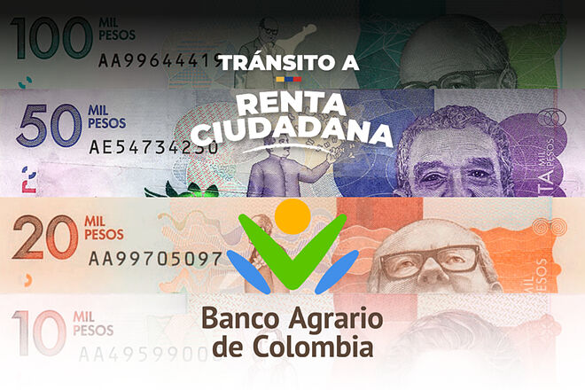 Cambio en pagos de Renta Ciudadana por problemas con Banco Agrario (Banco de la República - Prosperidad Social - Banco Agrario - Marca)