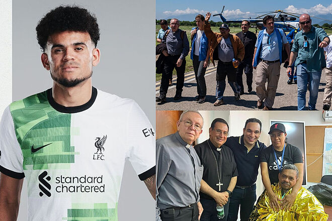Respuesta de si hubo pago al ELN por liberación del papá de Luis Díaz (Instagram Liverpool - 'X' Misión ONU Colombia - Cortesía)