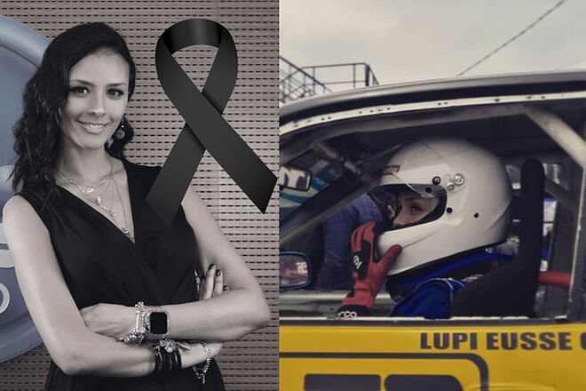Muere piloto y periodista 'Lupi' Eusse en insólito accidente en Autódromo de Tocancipá ('X' Blu Radio - Instagram Luz Piedad Eusse)
