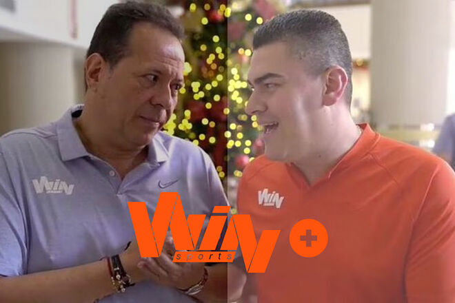 'El Cantante del Gol' y Eduardo Luis se tiran pullas por TV y redes (Instagram Win Sports)