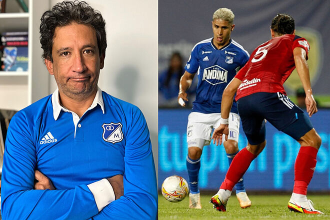 Periodista denuncia que "el establecimiento" está contra Millonarios en las finales de Colombia (Instagram: Antonio Casale Dimayor)