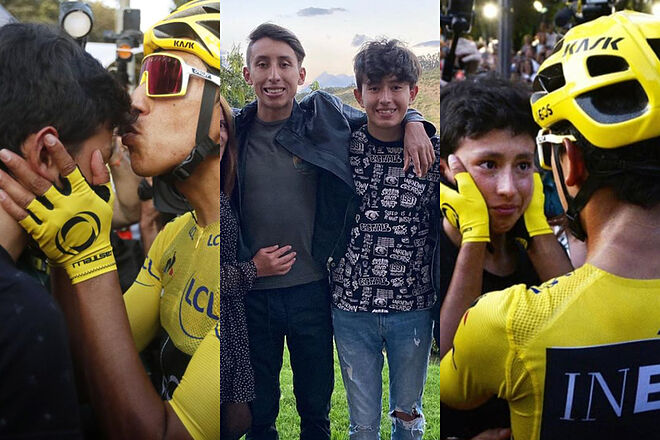 Egan Bernal tiene heredero en el ciclismo de Europa, su hermano presentado en U. C. Monaco (EFE - Instagram Roland Bernal)