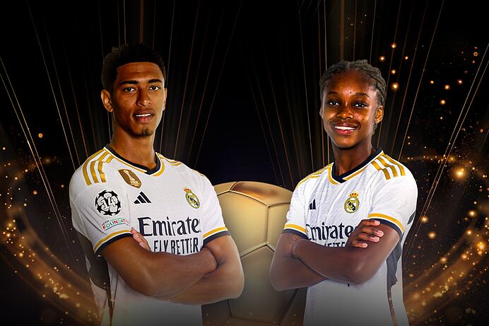 Jude Belligham y Linda Caicedo salieron elegidos como Golden Boy y Girl del fútbol europeo.