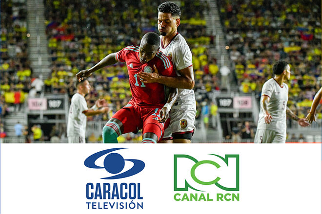 Rating de Caracol TV y Canal RCN del amistoso Colombia vs. Venezuela (FCF - Caracol TV - Canal RCN)