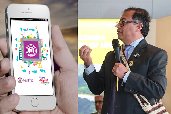 Propuesta del presidente Gustavo Petro para los celulares robados en Colombia (MinTIC - Presidencia de Colombia)