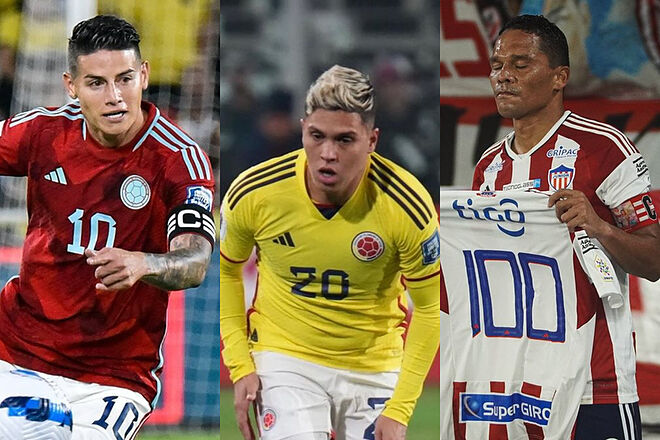 Bacca aumenta rumor de James y 'Juanfer' recordó que Reyes los puso (Instagram: FCF, Juan Fernando Quintero, Junior)