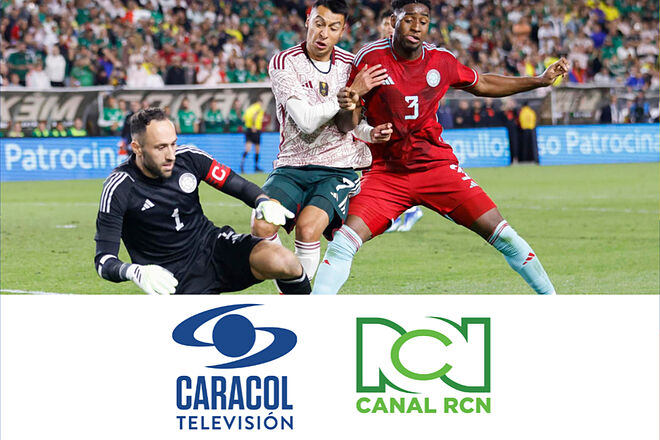Caracol TV vs. Canal RCN: Colombia vs. México dejó la última goleada en ...