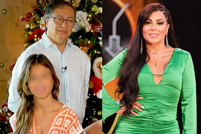 Gustavo Petro advierte demanda a cantante Marbelle por meterse con su hija Antonella (Instagram: Gustavo Petro, Marbelle)