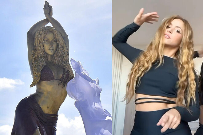 Estatua de Shakira en Barranquilla deja significado, error en nombre y burlas (Instagram: Jaime Pumarejo - Shakira)