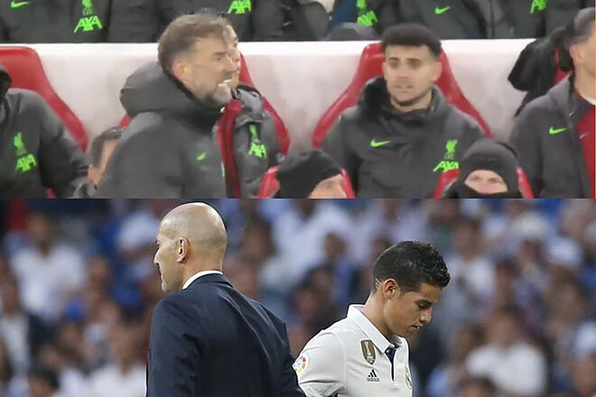 Luis Díaz se rie de la reacción de Jürgen Klopp y algunos reacconan con caso Zidane con James (ESPN - Marca España)
