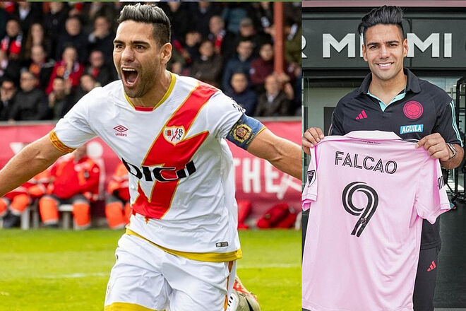 Realidad de Falcao y Rayo Vallecado para 2024 ¿Suramérica o va a la MLS? (Instagram: Rayo Vallecano, Selección Colombia)