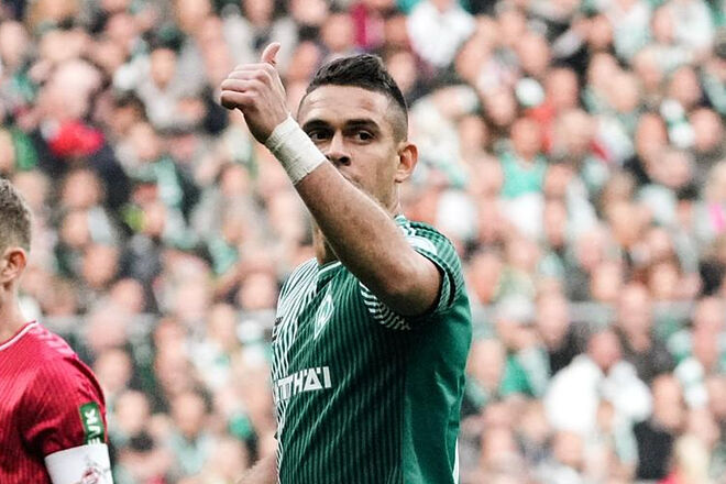 Caso Rafael Santos Borré, Werder Bremen e Internacional de Brasil ('X' Werder Bremen)