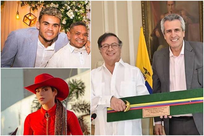 Piden ayuda a Luis Díaz y Shakira por Juegos Panamericanos perdidos (Instagram: Cilenis Marulanda, Shakira - Presidencia Colombia)