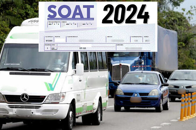 Precio del SOAT en Colombia para 2024 (Ministerio de Transporte - SOAT)