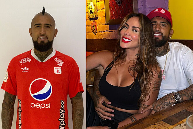 Posibilidad de Arturo Vidal para llegar al América de Cali en Colombia ('X': Arturoi Vidal - Instagram: Sonia Isaza)