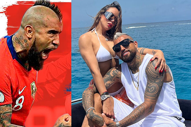 Novedades con posibilidad de Arturo Vidal al América de Cali (Instagram: Arturo Vidal, Sonia Isaza)