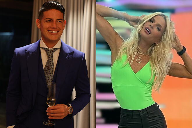 Abogado de James Rodríguez pide rectificación de presentadora Mary Méndez (Instagram: James Rodríguez y Mary Méndez)