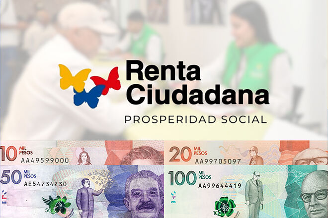 Advertencia por mensajes sobre pagos del DPS de Renta Ciudadana del 2024 en Colombia (Banco Agrario - DPS - Banco de la República)