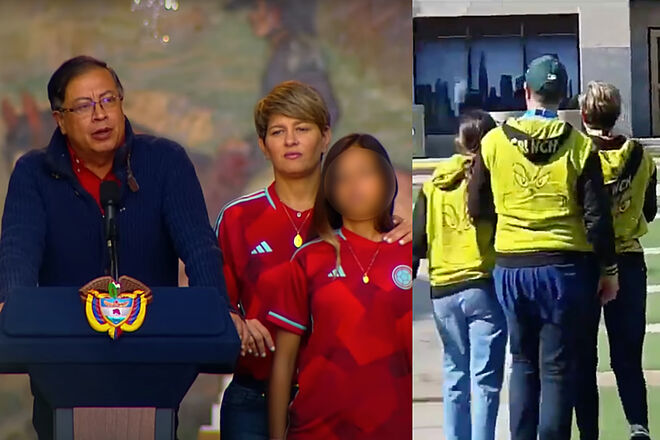 Polémica por reclamos a hija y esposa de Gustavo Petro en Estados Unidos (Presidencia de Colombia - 'X')
