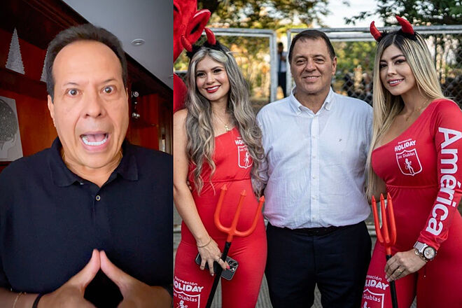 Narrador 'Cantante del Gol' critica a Tulio Gómez y su familia por manejos del América (Instagram: 'Cantante del Gol', Tulio Gómez)