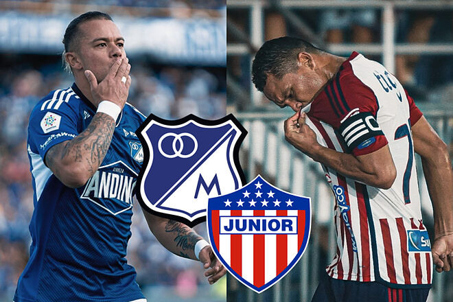 Hora y dónde ver por TV Millonarios vs. Junior por vuelta de SuperLiga BetPlay 2024 (Instagram: Millonarios, Junior)