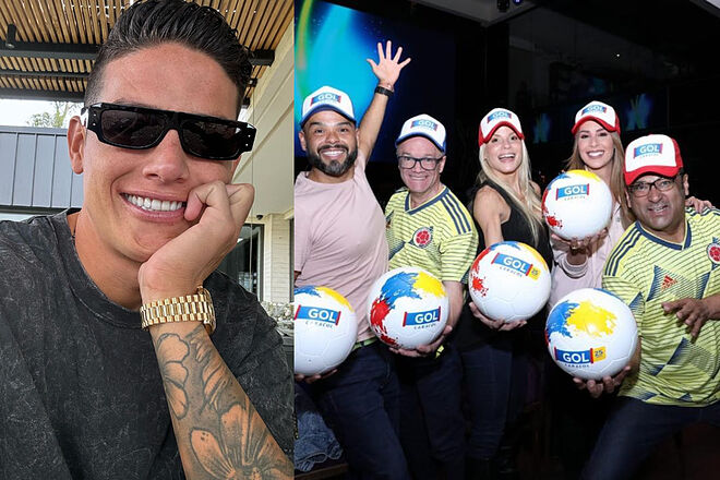 James Rodríguez ganó tuvieron que retractarse desde Caracol Televisión y 'La Red' (Instagram: James Rodríguez, Frank Solano)