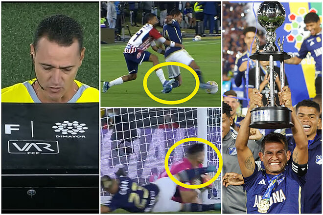 Millonarios campeón Superliga BetPlay 2024 contra Junior (Captura de pantalla Win Sports - EFE)