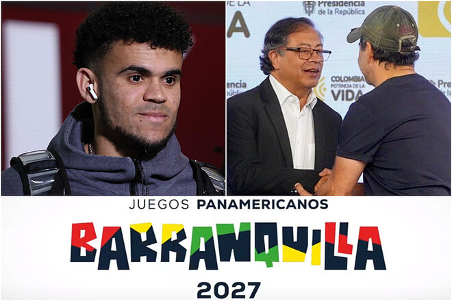 Luis Díaz sería salvador de Barranquilla y Colombia en Juegos Panamericanos 2027 (EFE - Instagram: 'Alex' Char - Alcaldía Barranquilla)