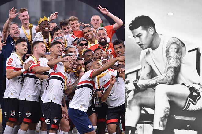 Directivos del São Paulo sobre ausencia de James Rodrígeuz en Supercopa de Brasil (EFE - Instagram: James Rodríguez)