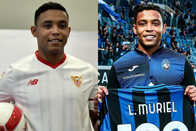 Luis Fernando Muriel se despide de Atalanta para ir al Orlando City de la MLS (Sevilla - Atalanta)