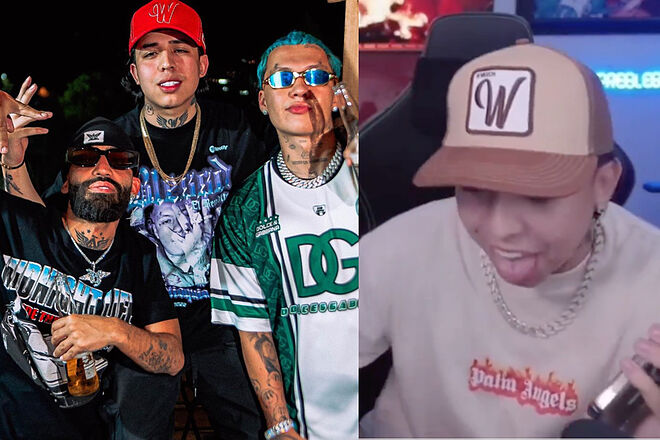 Amenazas del 'streamer' Westcol a un periodista en Colombia (Instagram: Westcol - 'X')