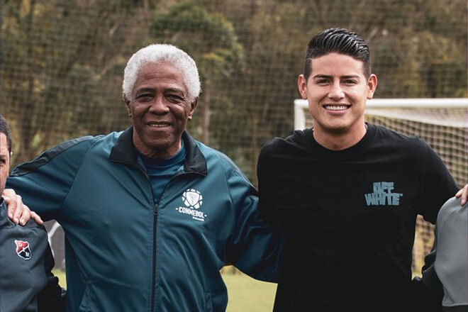 Francisco Maturana habló de la inestabilidad de James Rodríguez ('X': Independiente Medellín)