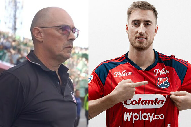 Técnico Alfredo Arias reaccionó a amenazas contra jugador José Ajá en Medellín (Instagram: Independiente Medellín, José Ajá)