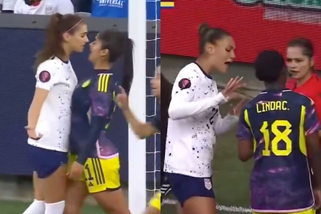 Cruces de Catalian Usme y Linda Caicedo, Colombia vs. Estados Unidos por Copa Oro (ESPN)