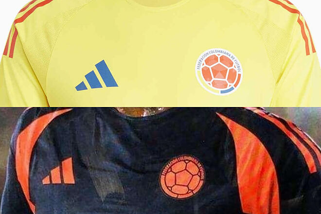 Filtran camisetas de Adidas de la Selección Colombia para la Copa América 2024 (Footy Headlines)