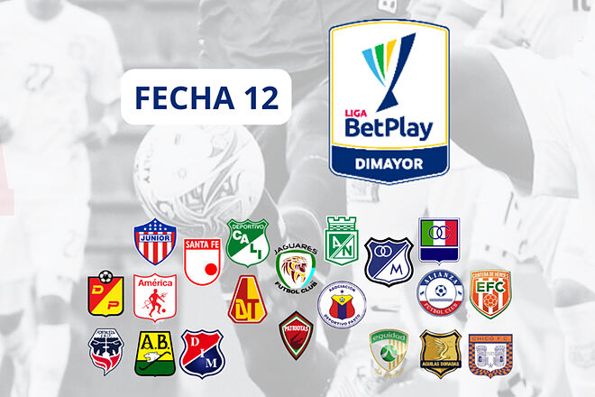 Partidos y posiciones Liga BetPlay 1-2024 - fecha 12 (Instagram: Dimayor - Clubes FPC - Liga BetPlay)