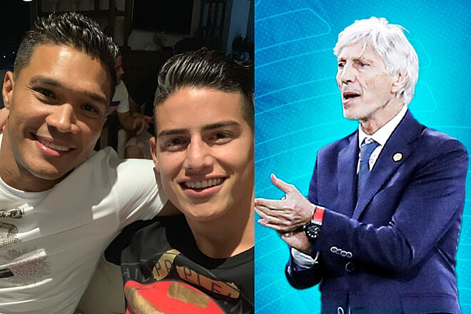 Teófilo Gutiérrez sobre la Selección Colombiade Pékerman y la actualidad de James (Instagram 'Teo' Gutiérrez - Conmebol)